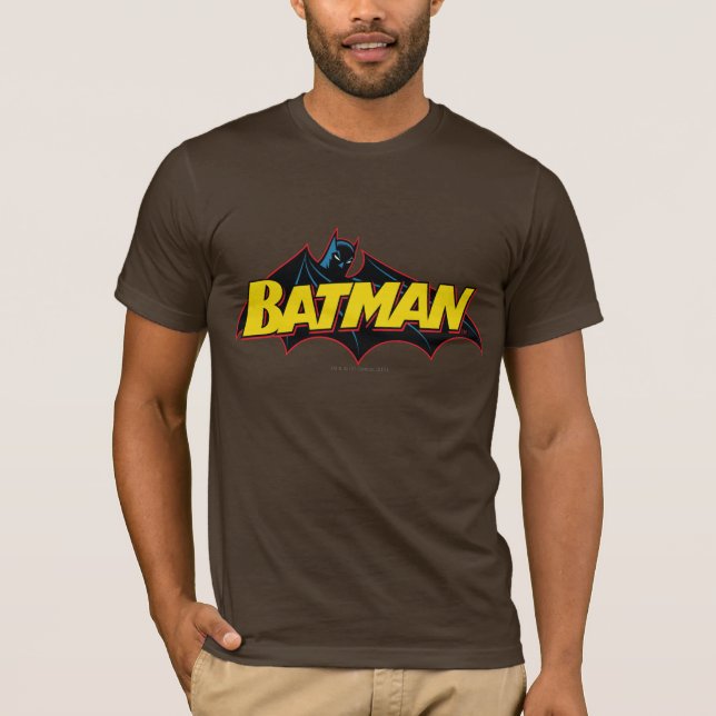 Batman | OLD SCHOOL LOGOTYP Tee (Framsida)