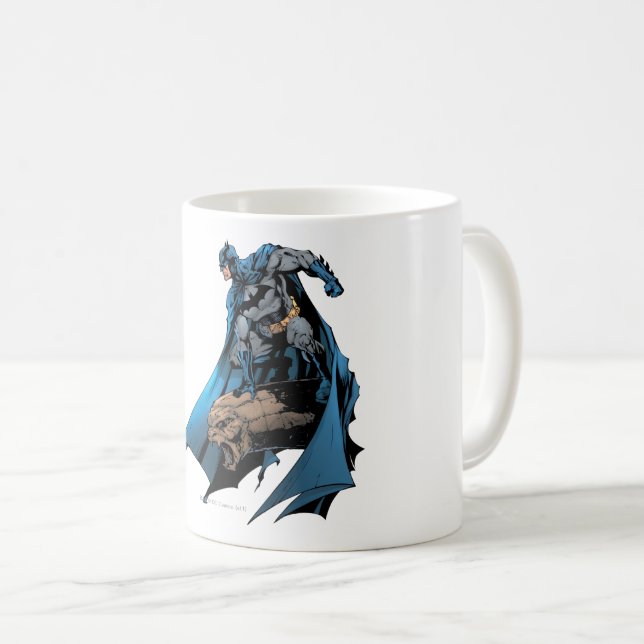 Batman on gargoyle kaffemugg (Framsida höger)