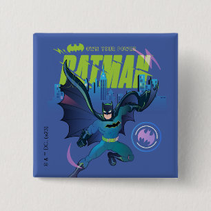 Batman "Own your Power" City Graphic Knapp