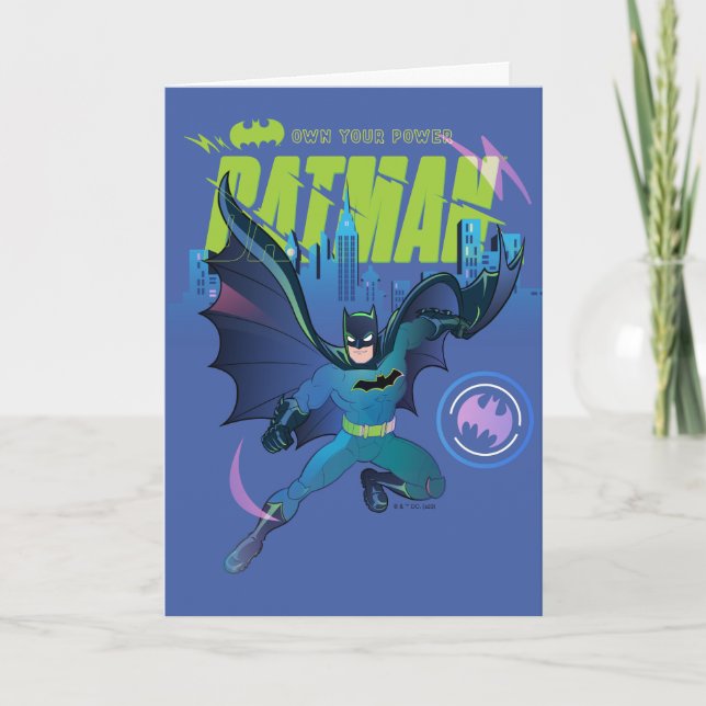 Batman "Own your Power" City Graphic Kort (Framsida)