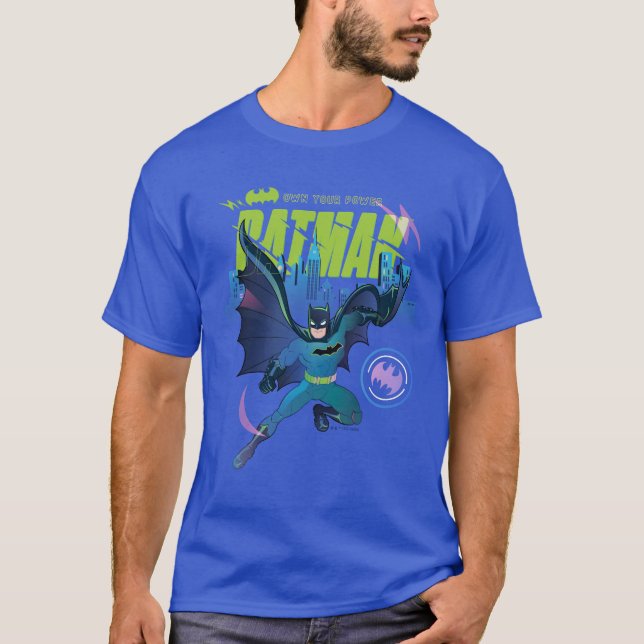 Batman "Own your Power" City Graphic T Shirt (Framsida)