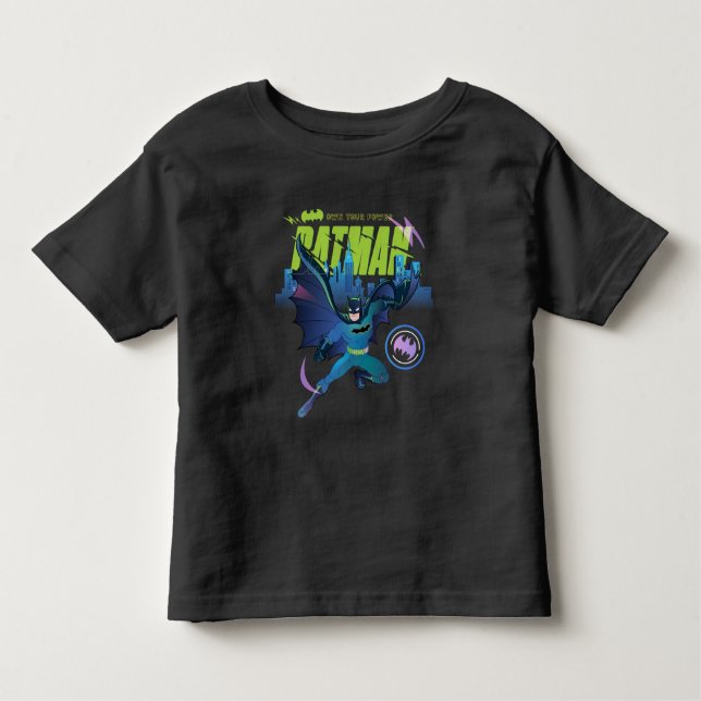 Batman "Own your Power" City Graphic T Shirt (Framsida)