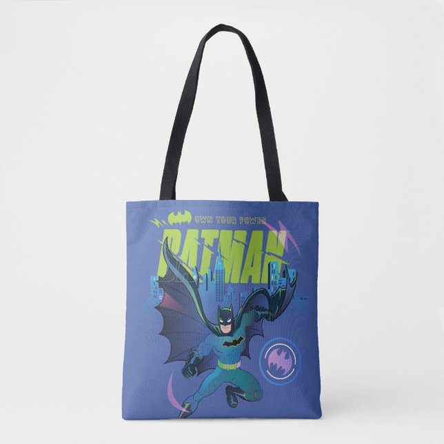 Batman "Own your Power" City Graphic Tygkasse (Framsida)