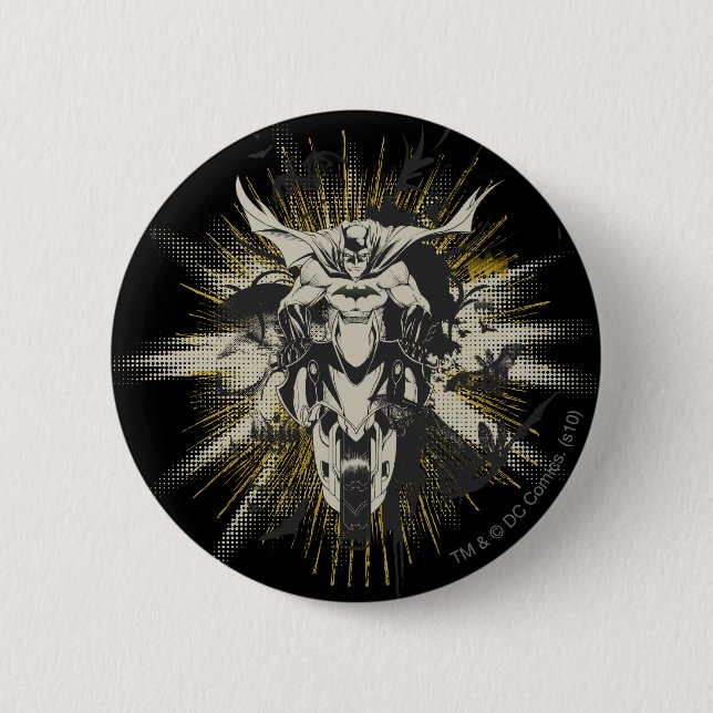 Batman på Bike Knapp (Framsida)