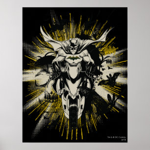 Batman på Bike Poster