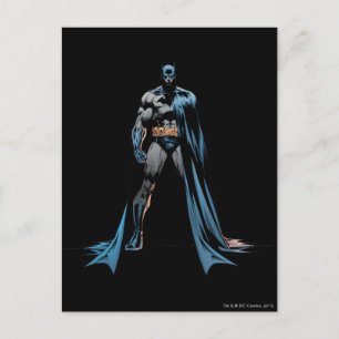 Batman på ena sidan vykort