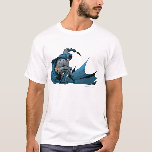 Batman på marken t shirt (Framsida)