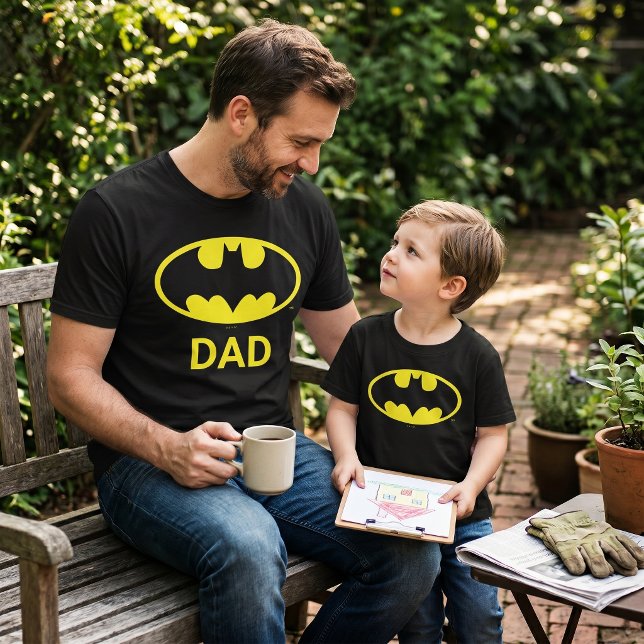 Batman Pappa Matchande T Shirt (Skapare uppladdad)