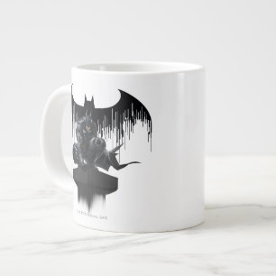 Batman Perched på en pelare Jumbo Mugg