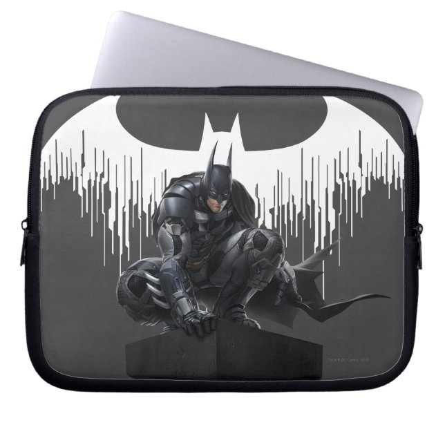 Batman Perched på en pelare Laptop Sleeve (Framsidan)
