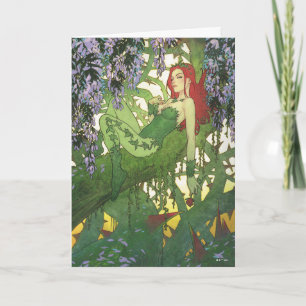 Batman Reborn Poison Ivy Cover Illustration Kort