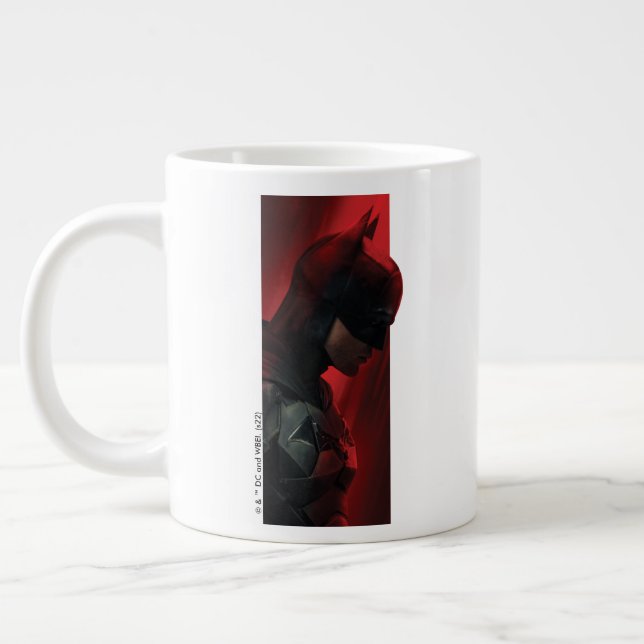 Batman Red Pub-profilen Jumbo Mugg (Vänster)
