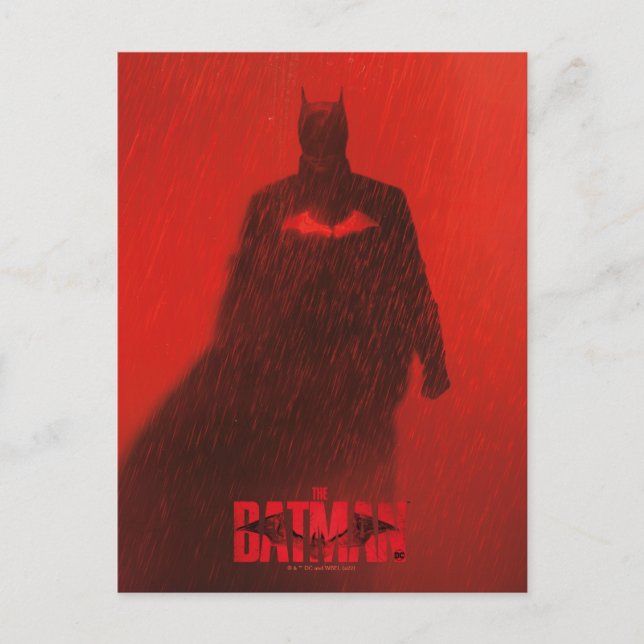 Batman Red Rain-teatern Poster grafik Vykort (Framsida)
