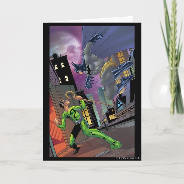 Batman - Riddler Kort (Framsida)