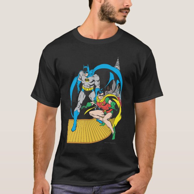 Batman & Robin Escape Tee Shirt (Framsida)