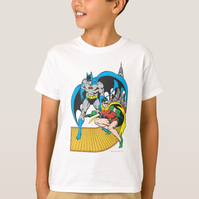 Batman & Robin Escape Tee Shirt (Framsida)