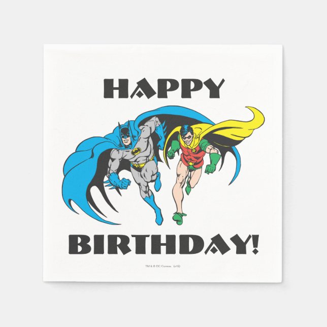 Batman & Robin Pappersservett (Framsidan)