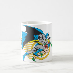 Batman & Robin Profile Kaffemugg