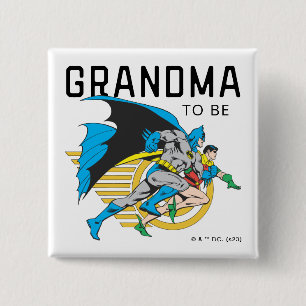 Batman & Robin Profile Mormor som skall Knapp