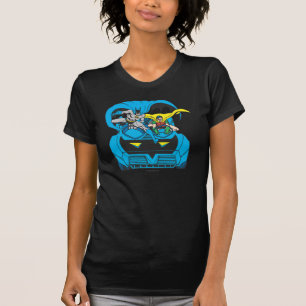 Batman & Robin Ride BatMobile T-shirt