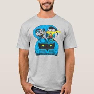 Batman & Robin Ride BatMobile T-shirt