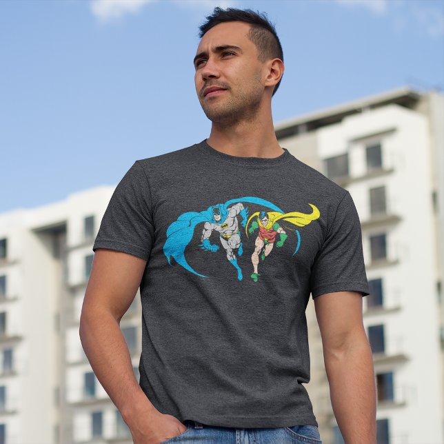 Batman & Robin Tröja (Man wearing t-shirt)