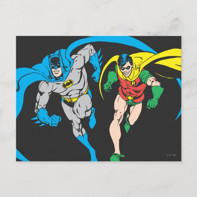 Batman & Robin Vykort (Framsida)