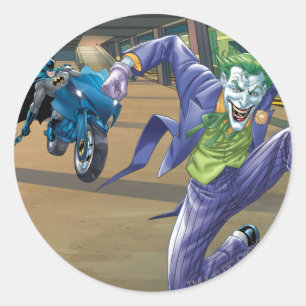 Batman Rogue Rage - 3 Runt Klistermärke