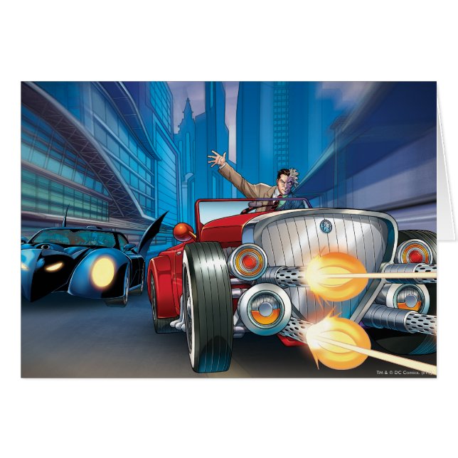 Batman Rogue Rage - 9 Hälsningskort (Framsidan Horizontal)