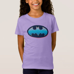 Batman   Rosa och blå symbol T Shirt