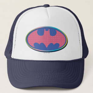 Batman   Rosa Polka Dot Logotyp Keps