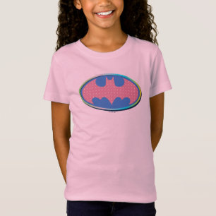 Batman Rosa Polka Dot Logotyp T Shirt
