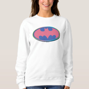 Batman Rosa Polka Dot Logotyp T Shirt
