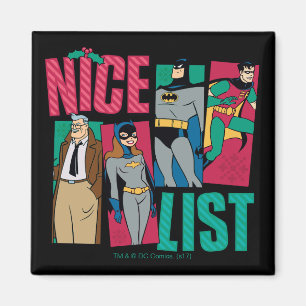 Batman Santa Nice-listan över Heroes Magnet