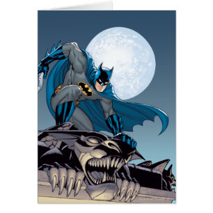 Batman Scenes - Gargoyle Hälsningskort