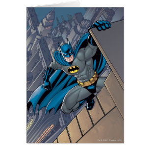 Batman Scenes - Hängning från redovisning Hälsningskort