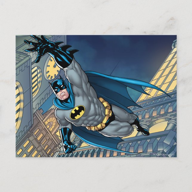 Batman Scenes - Soaring Vykort (Framsida)