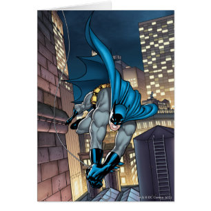 Batman Scenes - Swinging Low Hälsningskort