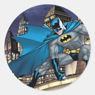 Batman Scenes - Torn Runt Klistermärke