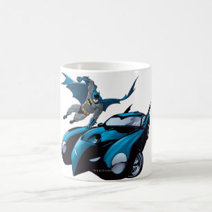 Batman simmar över kaffemugg