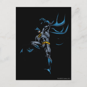 Batman släpper ner vykort
