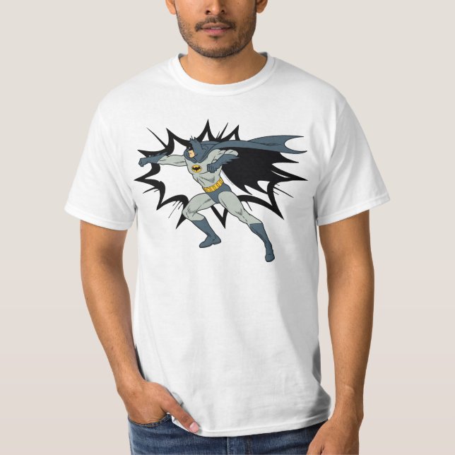Batman Slår T-shirt (Framsida)