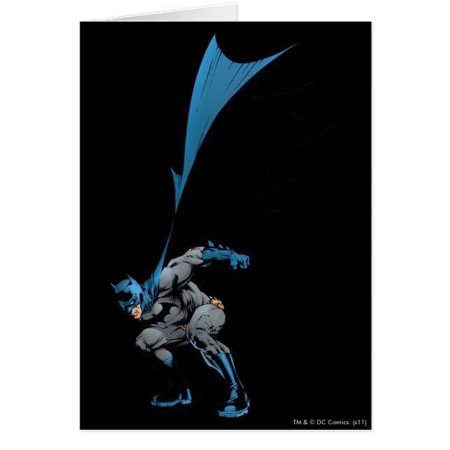 Batman Stamstövlar Hälsningskort (Framsidan)