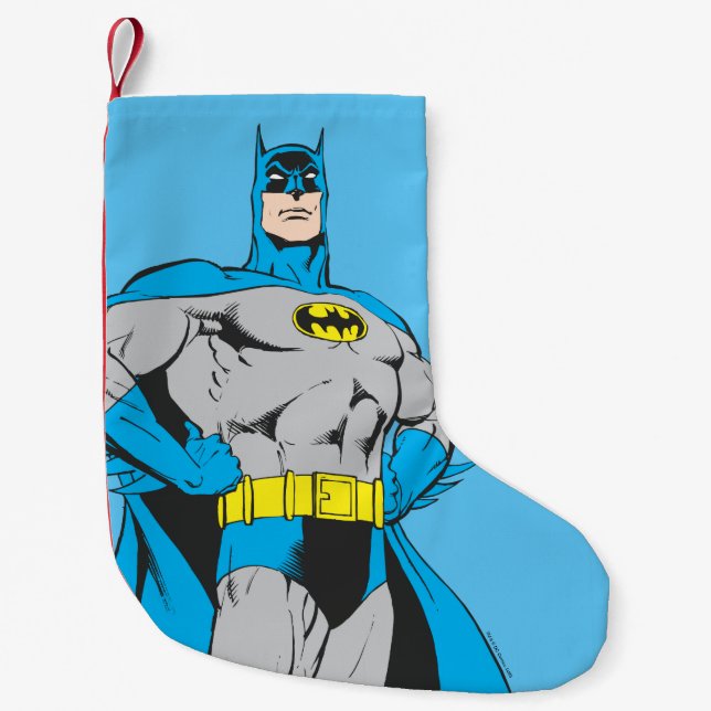 Batman Stands Liten Julstrumpa (Framsidan)