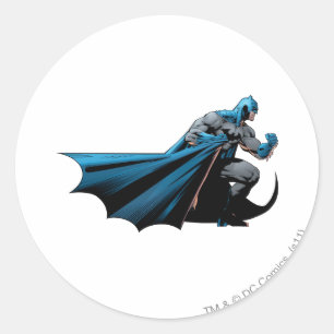 Batman strong look höger runt klistermärke