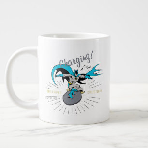 Batman Surfing - Charging! Jumbo Mugg