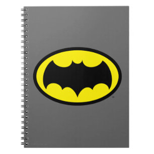 Batman Symbol Anteckningsbok Med Spiral