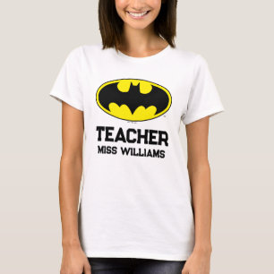 Batman-symbol Bat oval logo T Shirt