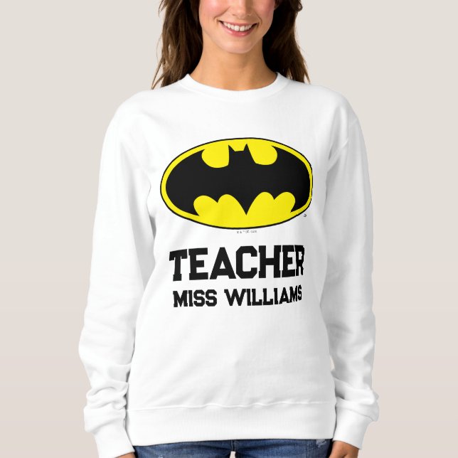 Batman-symbol | Bat-oval logotyp T Shirt (Framsida)