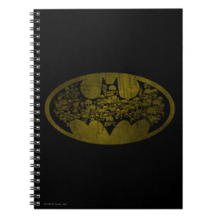 Batman Symbol DÖSKALLAR i FLADDERMUS LOGOTYP Anteckningsbok